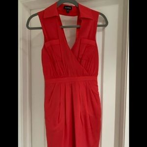 Bebe XXS Coral Pink Dress